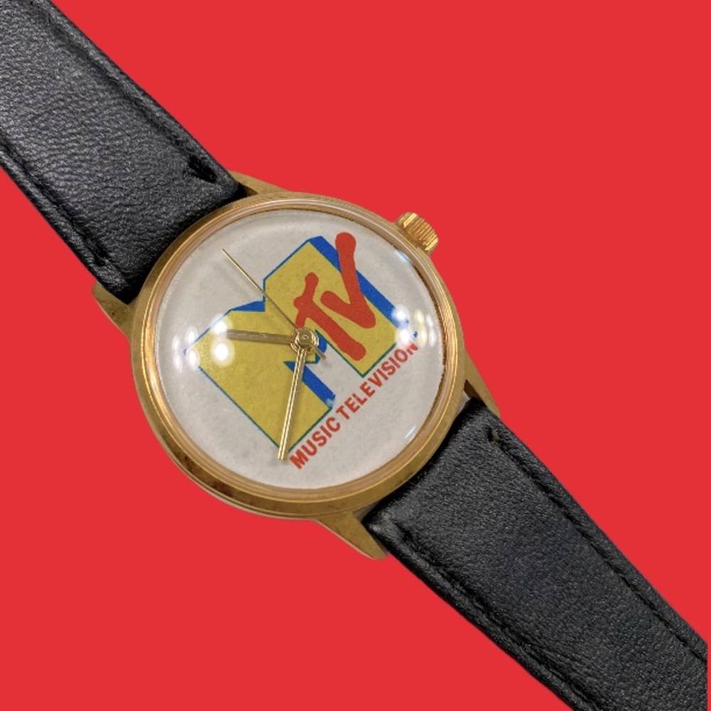 Rare 1990’s MTV Wrist Watch-Vintage Grunge Rock